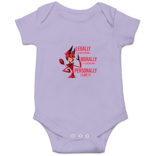 Discover Alastor Hazbin Hotel Meme Onesies