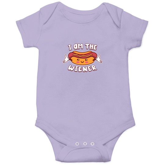 Discover I Am The Wiener Funny Kawaii Hotdog Lover Onesies