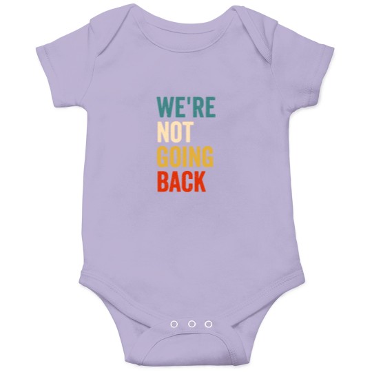 Discover We're Not Going Back Onesies | Kamala is Brat, brat summer, kamala harris