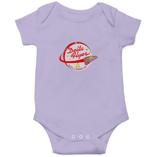 Discover Delta Flyer Patch Distressed Onesies