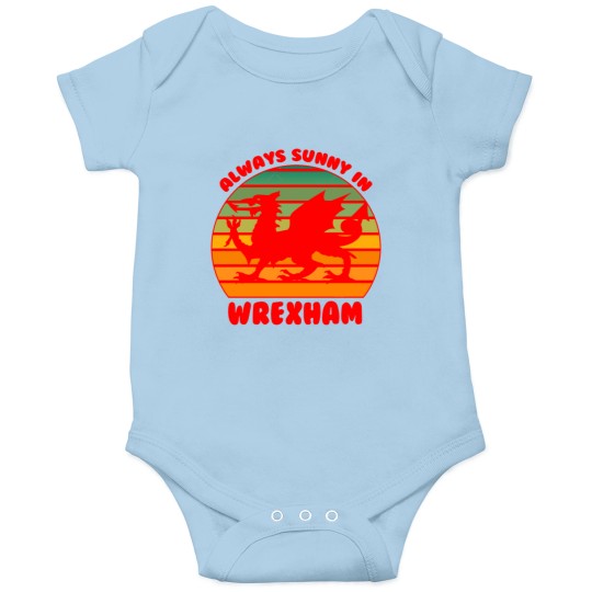 Discover Its Always Sunny in Wrexham Red Dragon Onesies
