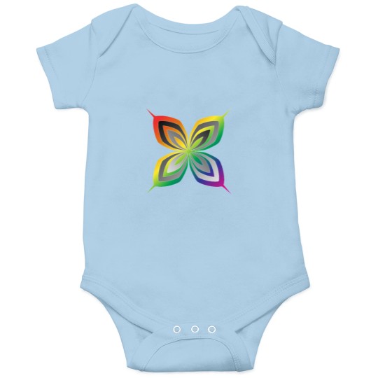 Discover Rainbow Lotus Onesies