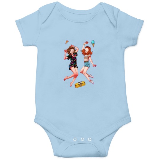 Discover stranger thing s max and eleven Onesies