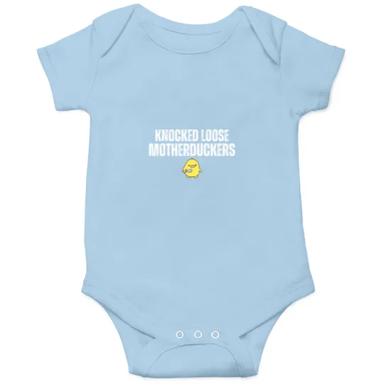 Discover KNOCKED LOOSE MOTHERDUCKERS (Deep in the Willow) Onesies