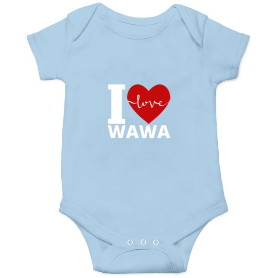 Discover I LOVE WAWA Onesies