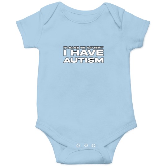 Discover Autism Awareness Onesie - Please Be Patient
