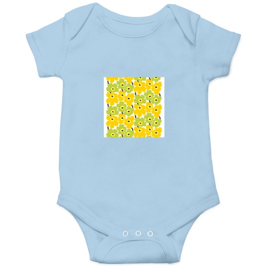 Discover Marimekko Unikko Fabric Onesies