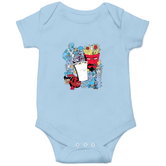 Discover Aqua teen hunger Onesies
