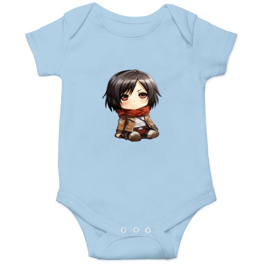 Discover cute mikasa chibi attack onn titan Onesies