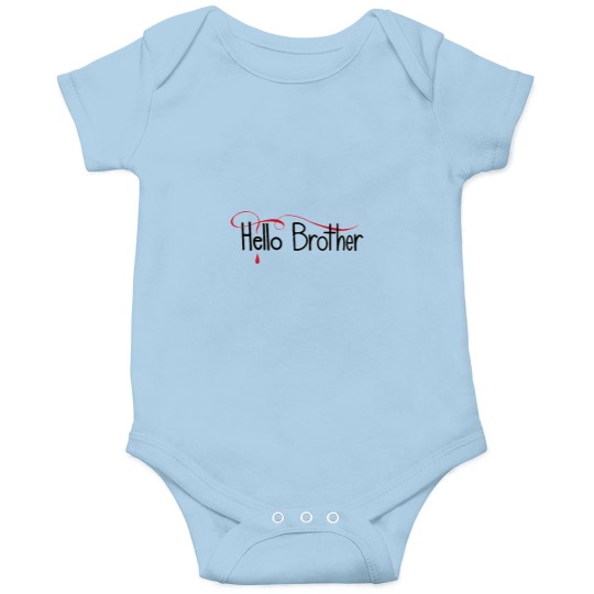 Discover Hello Brother TVD Logo the vampire diaries Onesies