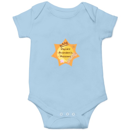 Discover Sun and Moon FNAF Daycare Attendant_s Assistant ID Onesies