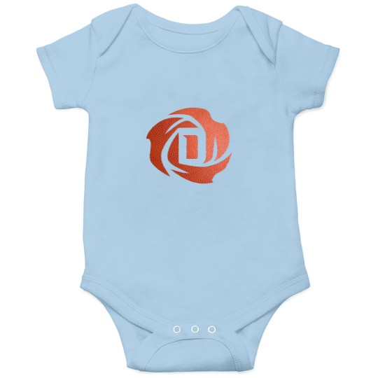 Discover Derrick Rose Basketball Texture Logo Onesies