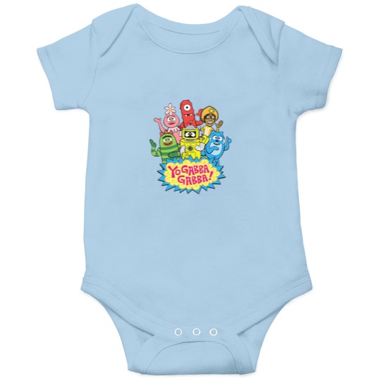Discover yo gabba gabba characters  | Active Onesies