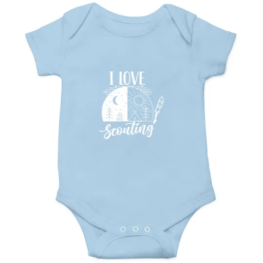 Discover i love scouting scout hiking scouts outdoor t Onesies