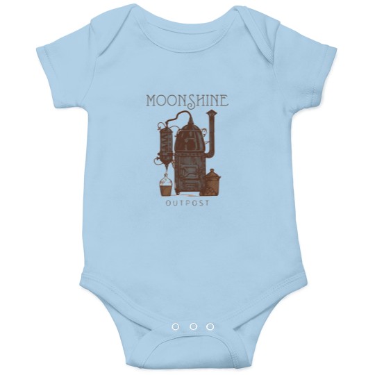Discover Moonshine Moonshiner Moonshine Outpost  132 Onesies
