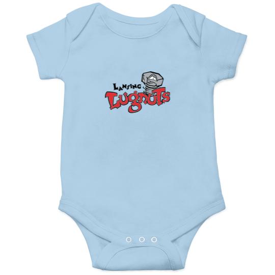 Discover Lansing Lugnuts Jersey Zip Onesies