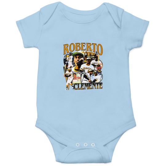 Discover Vintage 90s Graphic Style Roberto Clemente Onesies - Roberto Clemente Onesies