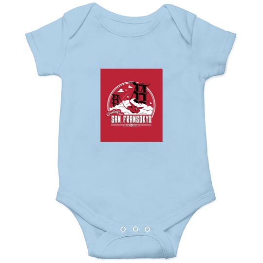Discover San Fransokyo Greetings Onesie