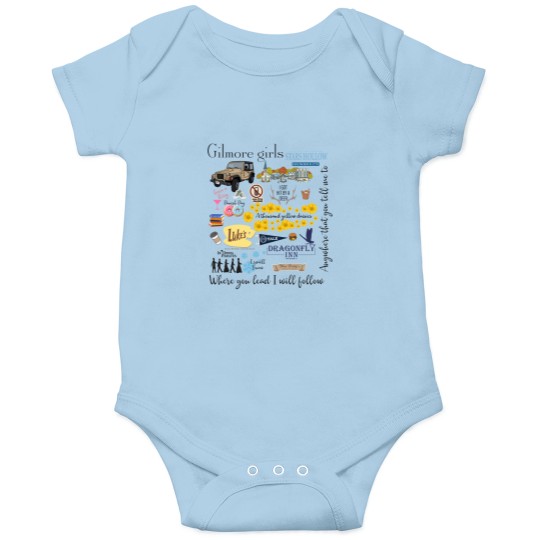 Discover Gilmore Girls Collection Onesies, Gilmore Girls Stars Hollow Onesies