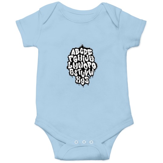 Discover alphabetical graffiti Premium Onesies