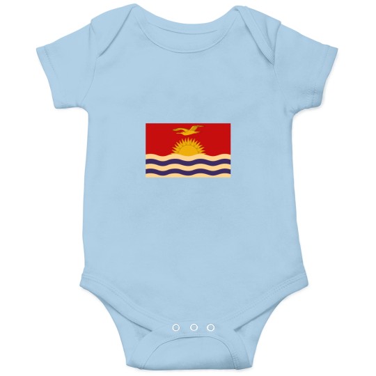 Discover Weathered Kiribati Flag.png Onesies