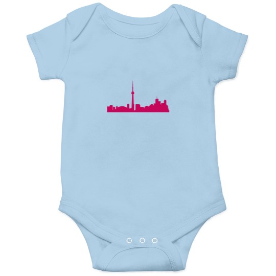 Discover Toronto Skyline.png Onesies
