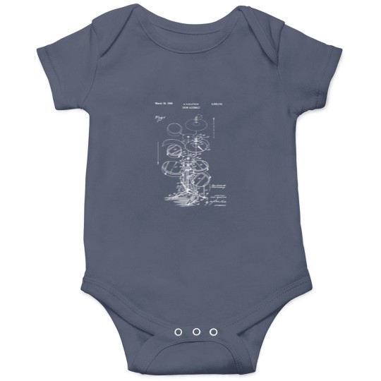 Discover Drummer Gift Idea - Drum Assembly Kit Blueprint - Drummer Gift Idea - Onesies