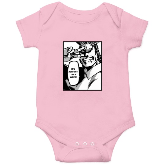 Discover All Might I'm A Weeb Onesies