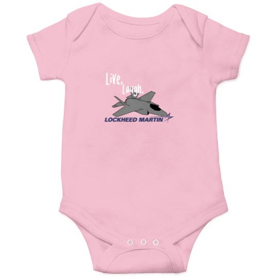 Discover Live, Laugh, Lockheed Martin Unisex Onesies