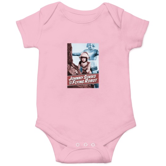 Discover Giant Robot Johnny Sokko's Flying Robot Vintage Poster Onesies