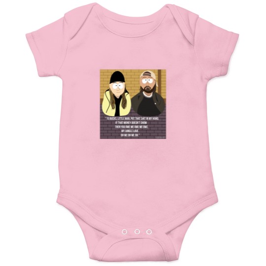 Discover Jay and Silent Bob SouthPark Cartoon Mash-Up Onesies