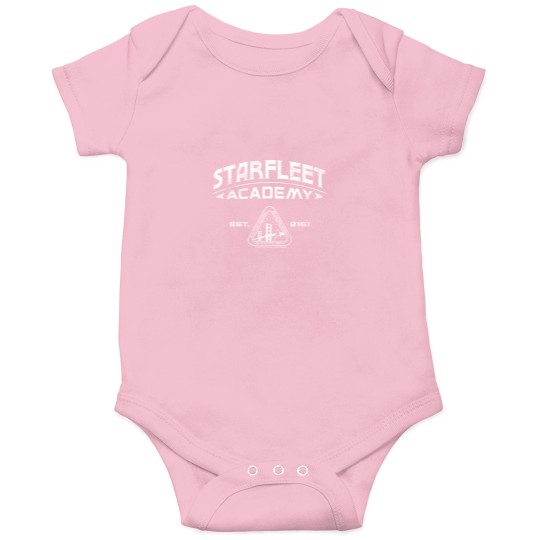 Discover Starfleet Academy 2161 Vintage Collegiate Logo Onesies