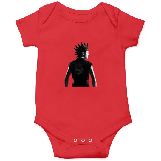 Discover Hawk Cobras Kai in Black and White Onesies