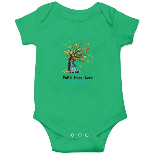 Discover Celiac Disease Awareness Faith Hope Love Onesies