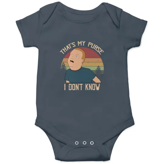 Discover King of The Hill Bobby Hill That’s My Purse I Don’t Know You Circle Unisex Onesies