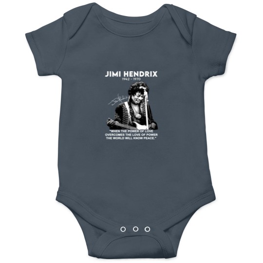Discover Jimi Hendrix Rock Onesies, Jimi Hendrix Singer Onesies