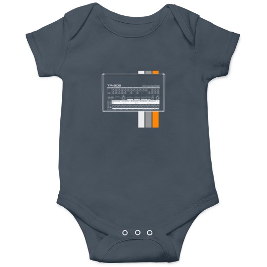 Discover TR 909 Dark Background Onesies