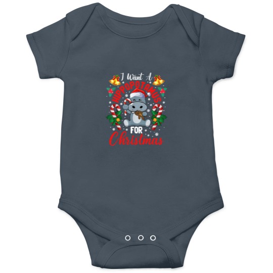 Discover I Want A Hippopotamus For Christmas Onesies