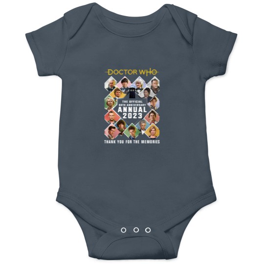 Discover Doctor Who 60th Anniversary 1963 ? 2023 Signature Onesies