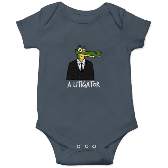 Discover A Litigator Alligator Lawyer Attorney Law Distress Onesies