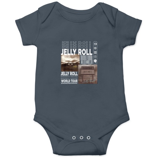 Discover Jelly Roll Music Onesies, 90s Y2K Merch Vintage Jelly Roll