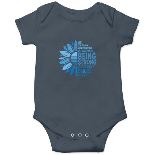 Discover Colon Cancer Awareness Onesies, Cancer Ribbon Graphic Tees