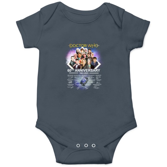 Discover Doctor Who 60th Anniversary 1963-2023 Thank You Onesies