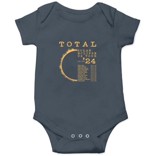 Discover Total Solar Eclipse Onesie, April 8, 2024 North American Path