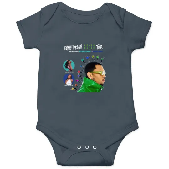 Discover Chris Brown 11:11 Tour 2024 Onesies - Baby Fan Gear