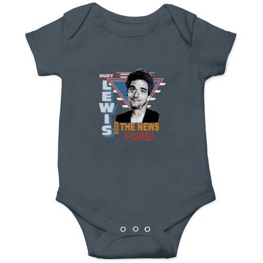 Discover Vintage 1986 Huey Lewis and the News Pop Rock Onesies