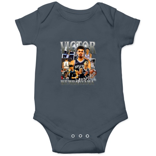 Discover Victor Wembanyama San Antonio Basketball Onesies