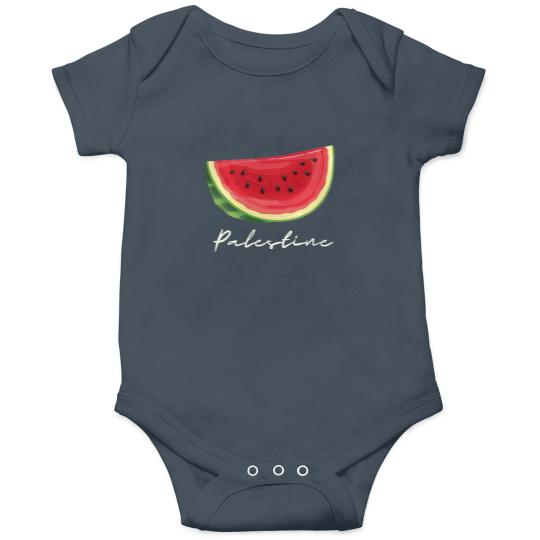 Discover Palestine Watermelon Onesies, Palestine Flag Onesies