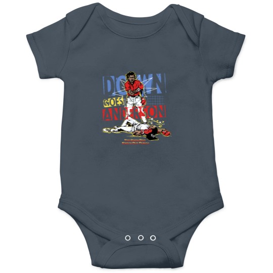 Discover Down Goes Anderson Onesies, Onesies,Jose Ramirez