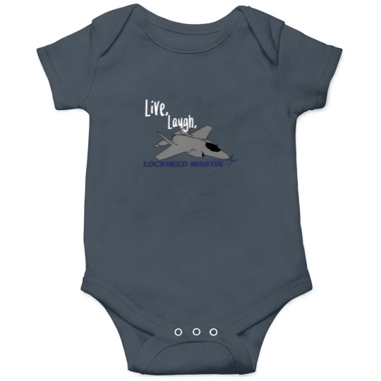 Discover Live, Laugh, Lockheed Martin Unisex Onesies